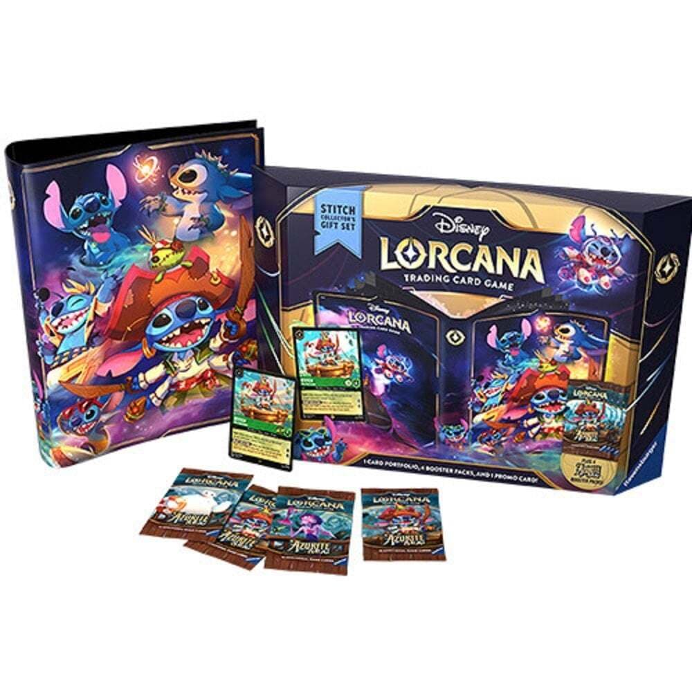 Disney Lorcana Azurite Sea : Stitch Collector’s Gift Set : Set 6