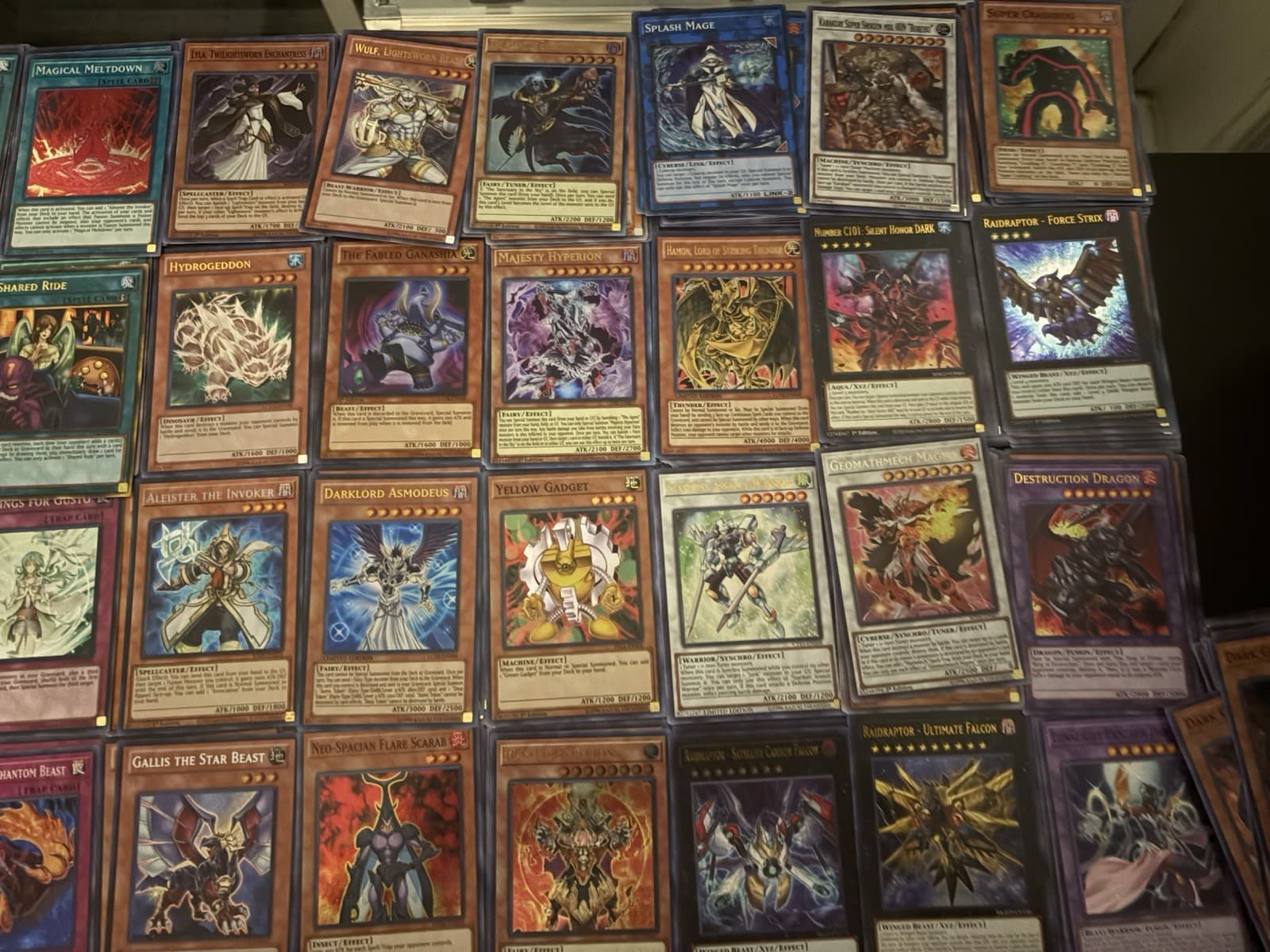 Konami Yu-Gi-Oh! TCG 19,000+ Card Lot with varying rarity.