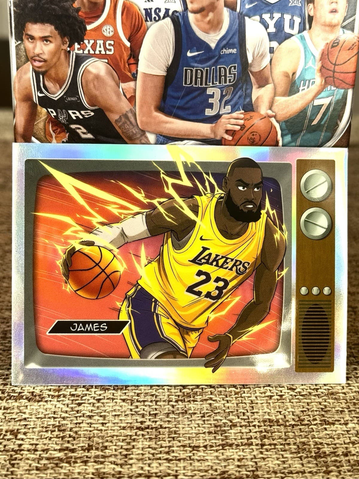 2025-26 Topps Bowman Basketball - Lebron James - #NBA-A15 - Anime Case Hit SSP