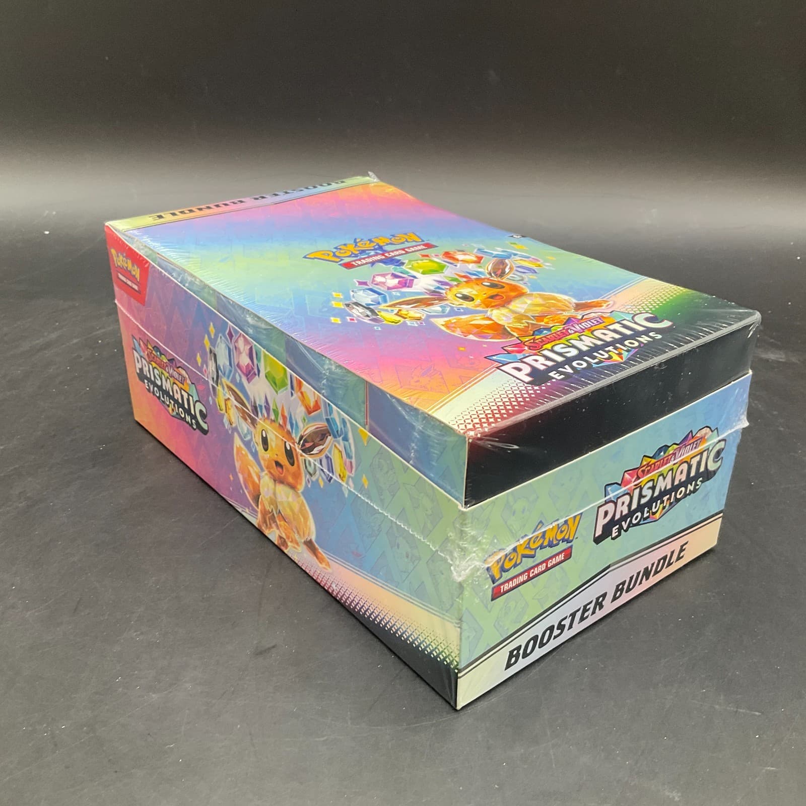 Pokemon TCG Prismatic Evolutions Booster Bundle Display Case SEALED NEW