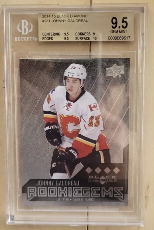 2014-15 Upper Deck Black Diamond - Rookie Gems #231 Johnny Gaudreau (RC)