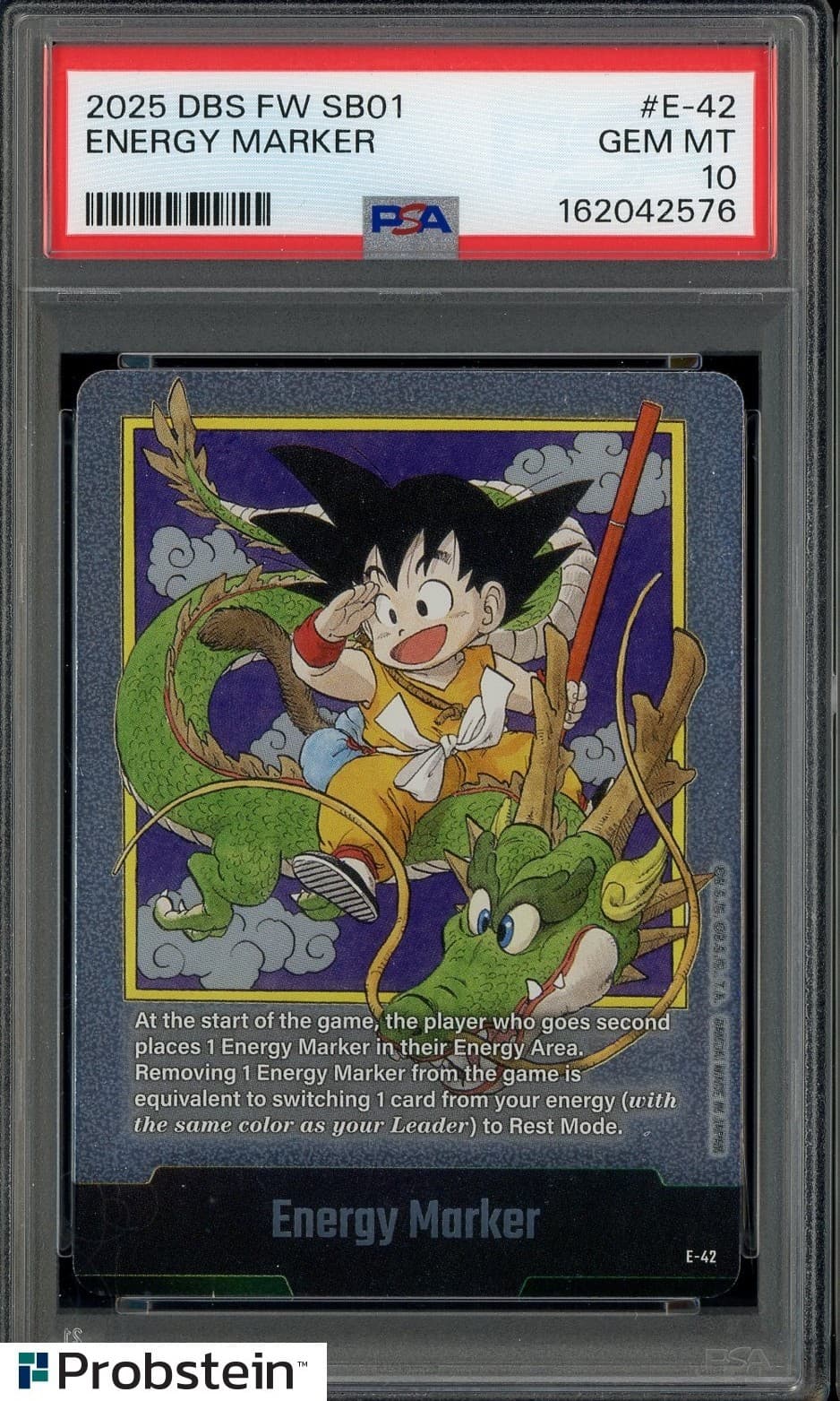 2025 Pokemon DBS FW SB01 Silver #E-42 Energy Marker PSA 10 GEM MINT