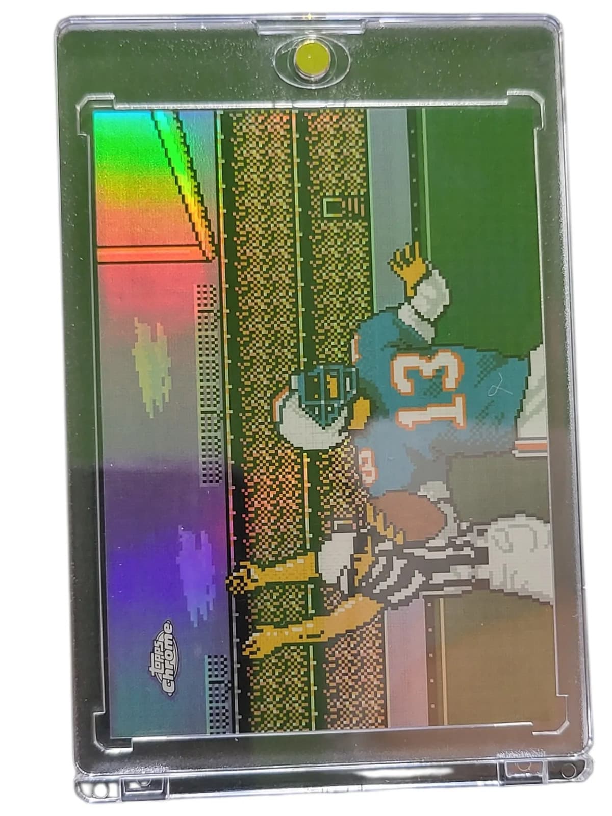 2025 Topps Chrome Tecmo Super Bowl Dan Marino #TECNO-10 Refractor