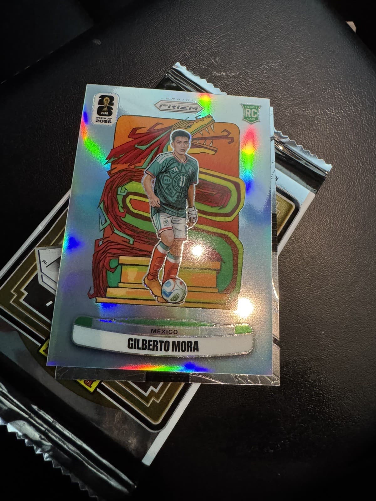 2026 Prizm FIFA World Cup Gilberto Mora Rookie Landmarks Case Hit - Mexico