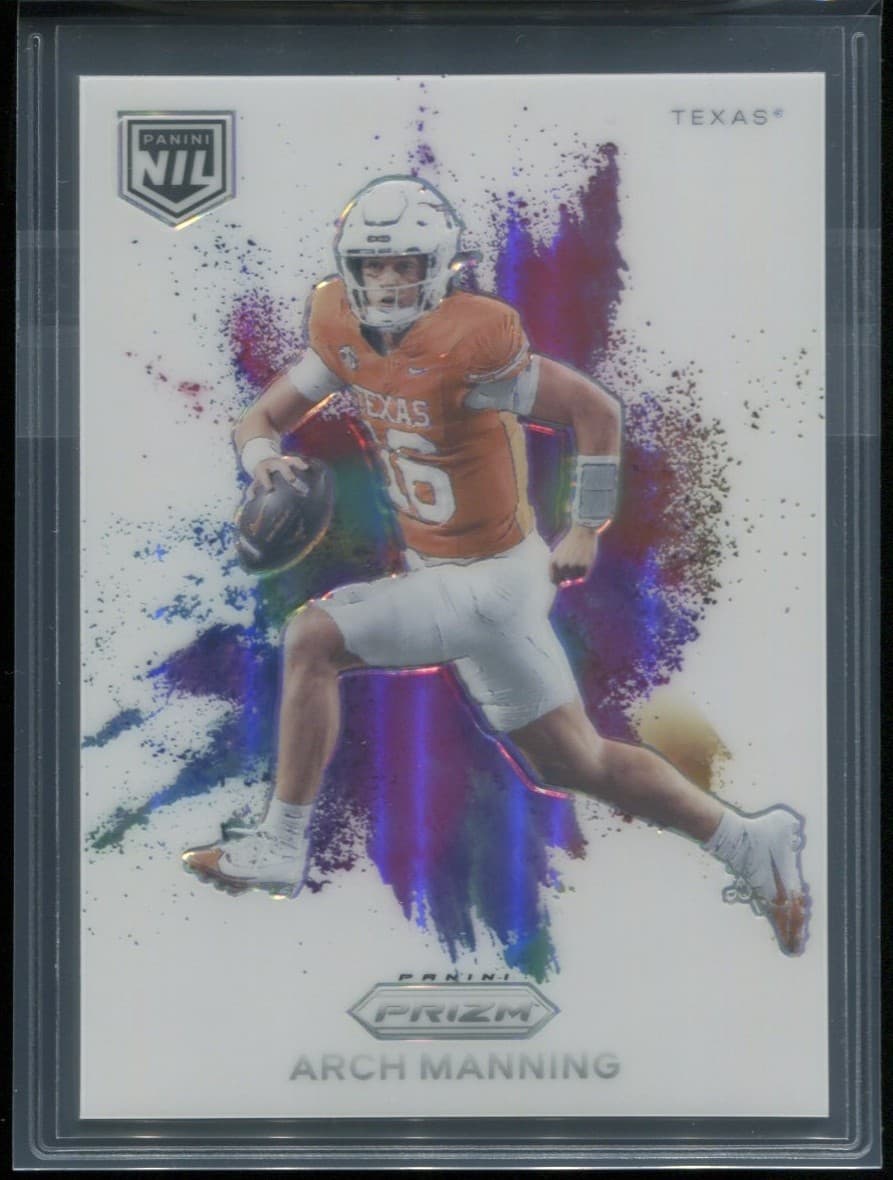 2025 Panini UT Texas Longhorns NIL Football ~Arch Manning~ #CB-1 Color Blast SSP