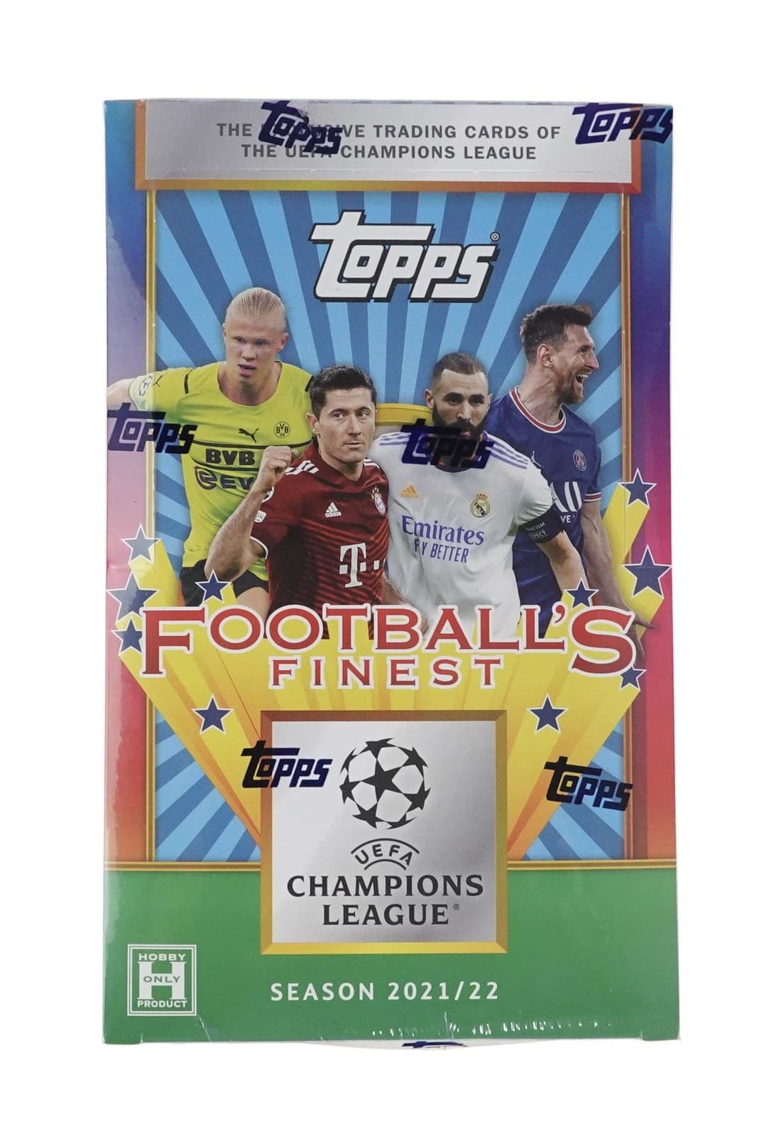 2021/22 TOPPS UEFA CHAMPIONS LEAGUE FINEST FLASHBACKS SOCCER HOBBY BOX