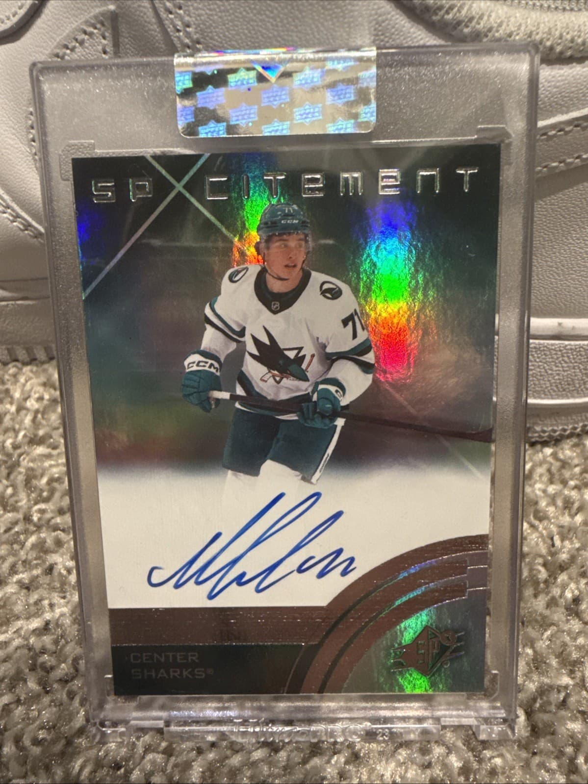 2024-25 Macklin Celebrini SP Xcitement RC Auto
