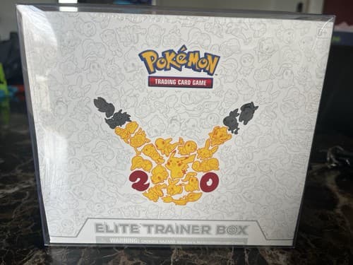 Pokemon Generations 20th Anniversary Elite Trainer Box Sealed W/PlasticProtector