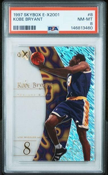 1997 Skybox E-X2001 Kobe Bryant #8 PSA 8