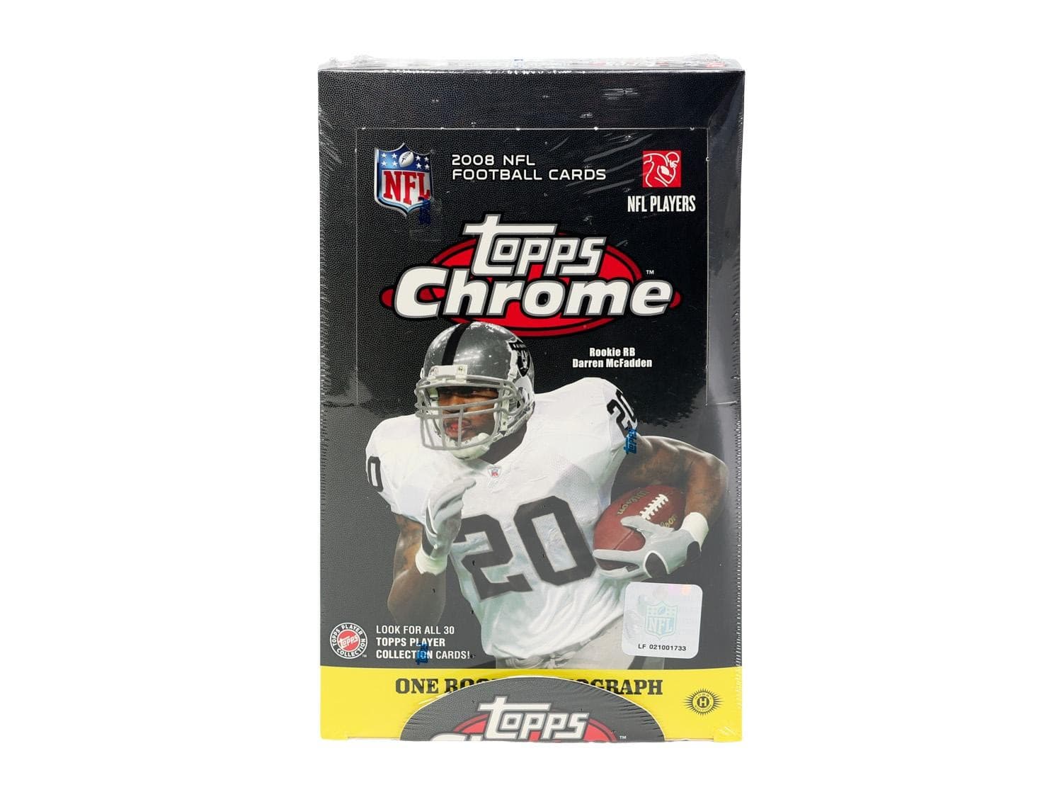 2008 Topps Chrome Football Hobby Box