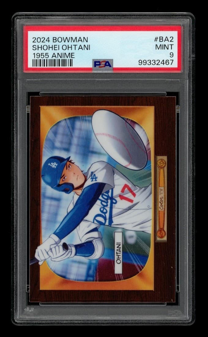 2024 Bowman 1955 Anime: #BA2 Shohei Ohtani PSA 9 MINT