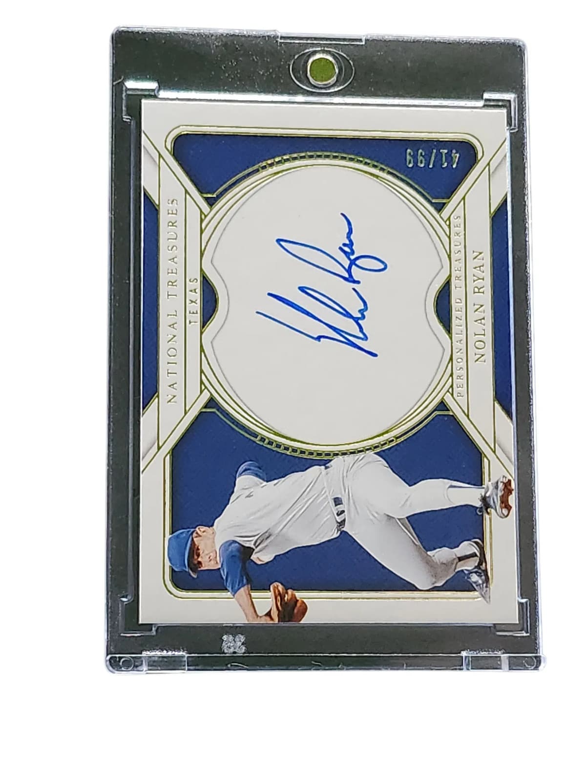 2025 Panini National Treasures Baseball Nolan Ryan #NP-NRY No-Pin