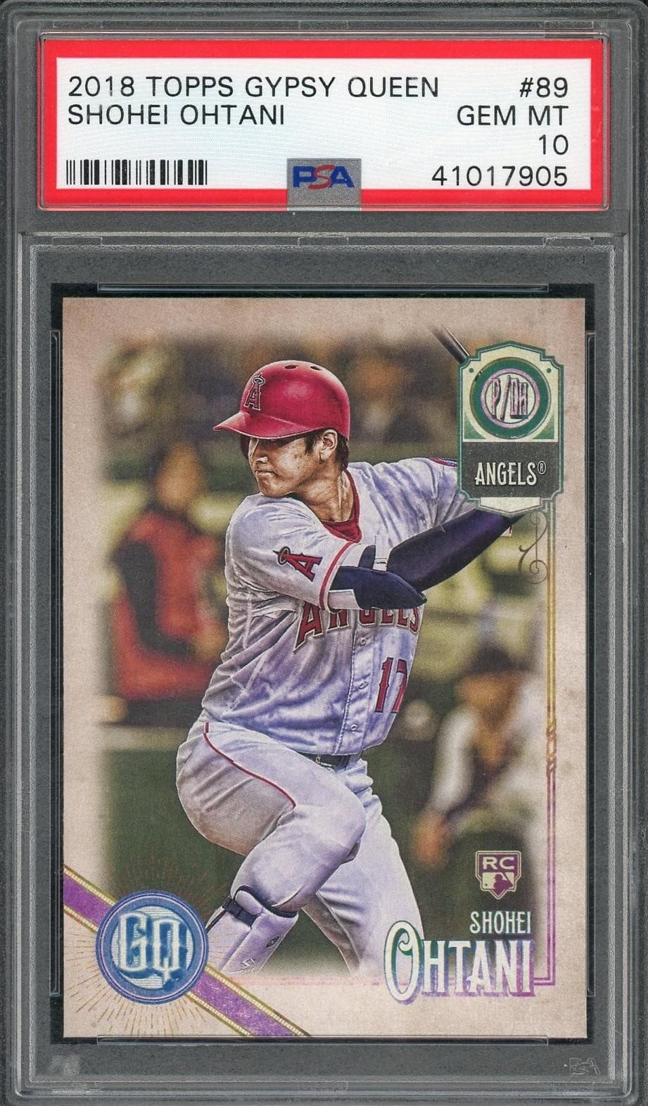 2018 Topps Gypsy Queen Shohei Ohtani Rookie #89 PSA 10