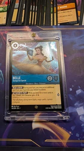 Disney Lorcana Belle Strange But Special 142/204 - Cold Foil