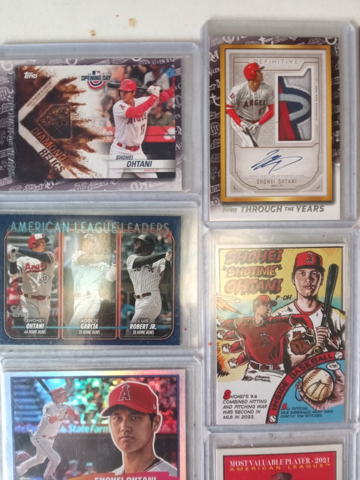 shohei ohtani 116 Card Lot