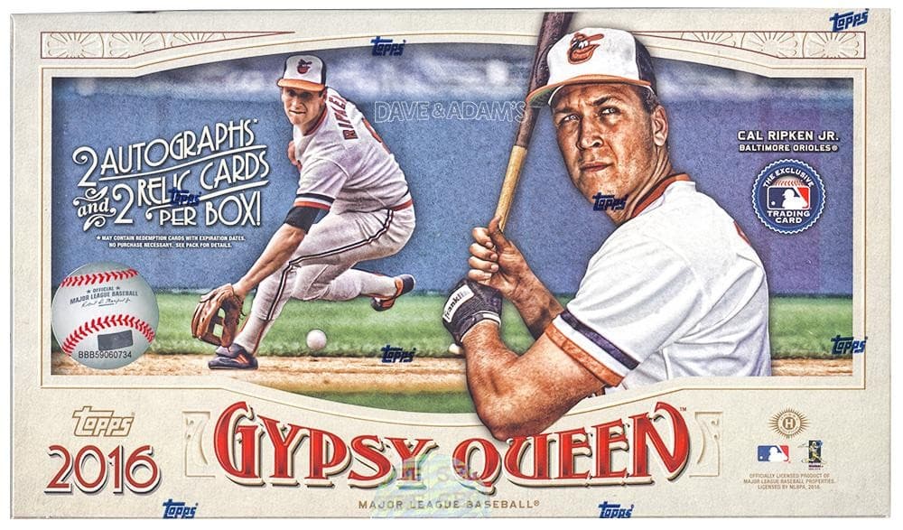 2016 Topps Gypsy Queen Baseball Hobby Box