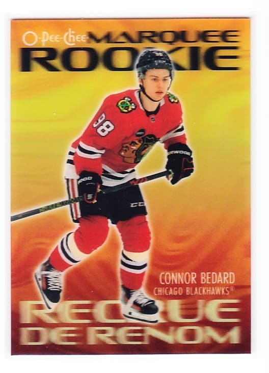 CONNOR BEDARD 2023-24 O-Pee-Chee 3D-CB Marquee Rookie 2023/24 OPC