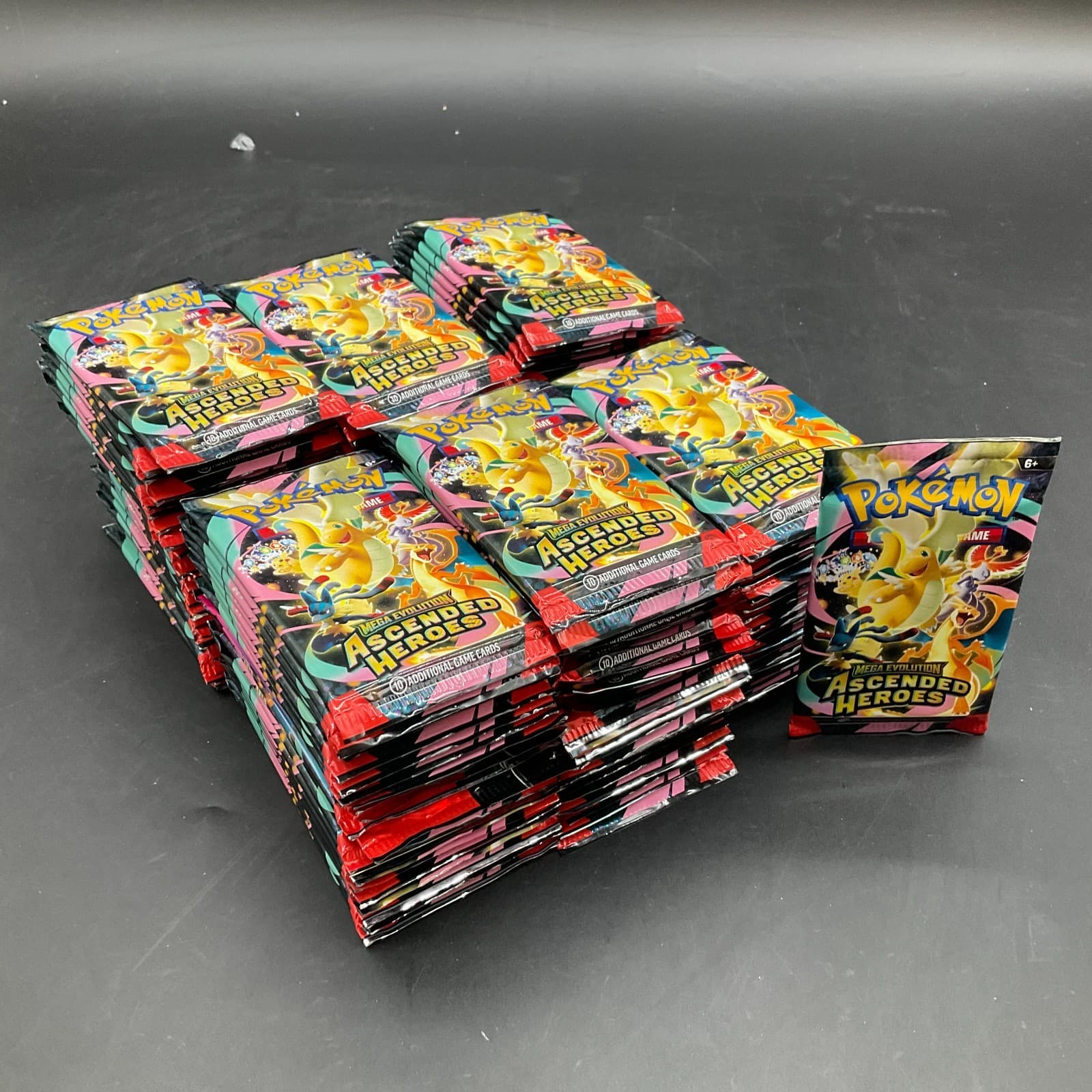 Lot of (136) Pokemon TCG Ascended Heroes Booster Packs SEALED NEW
