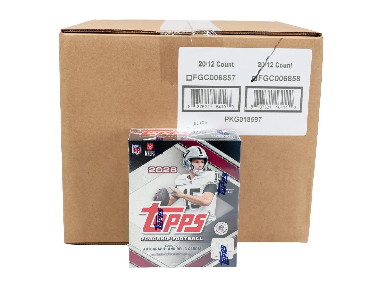 2026 Topps Football Mega 20-Box Case