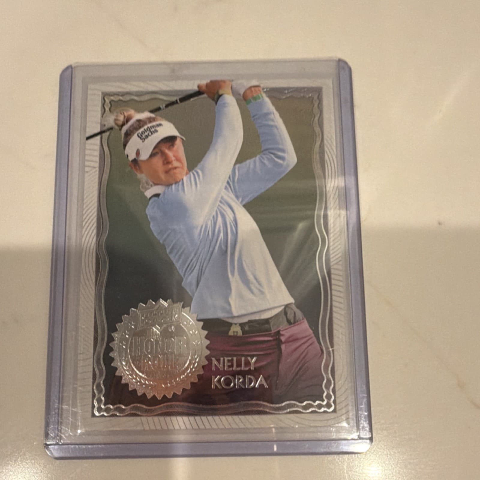 Upper Deck 2024 Golf Honor Roll Nelly Korda HR-22 LPGA Insert Trading Card
