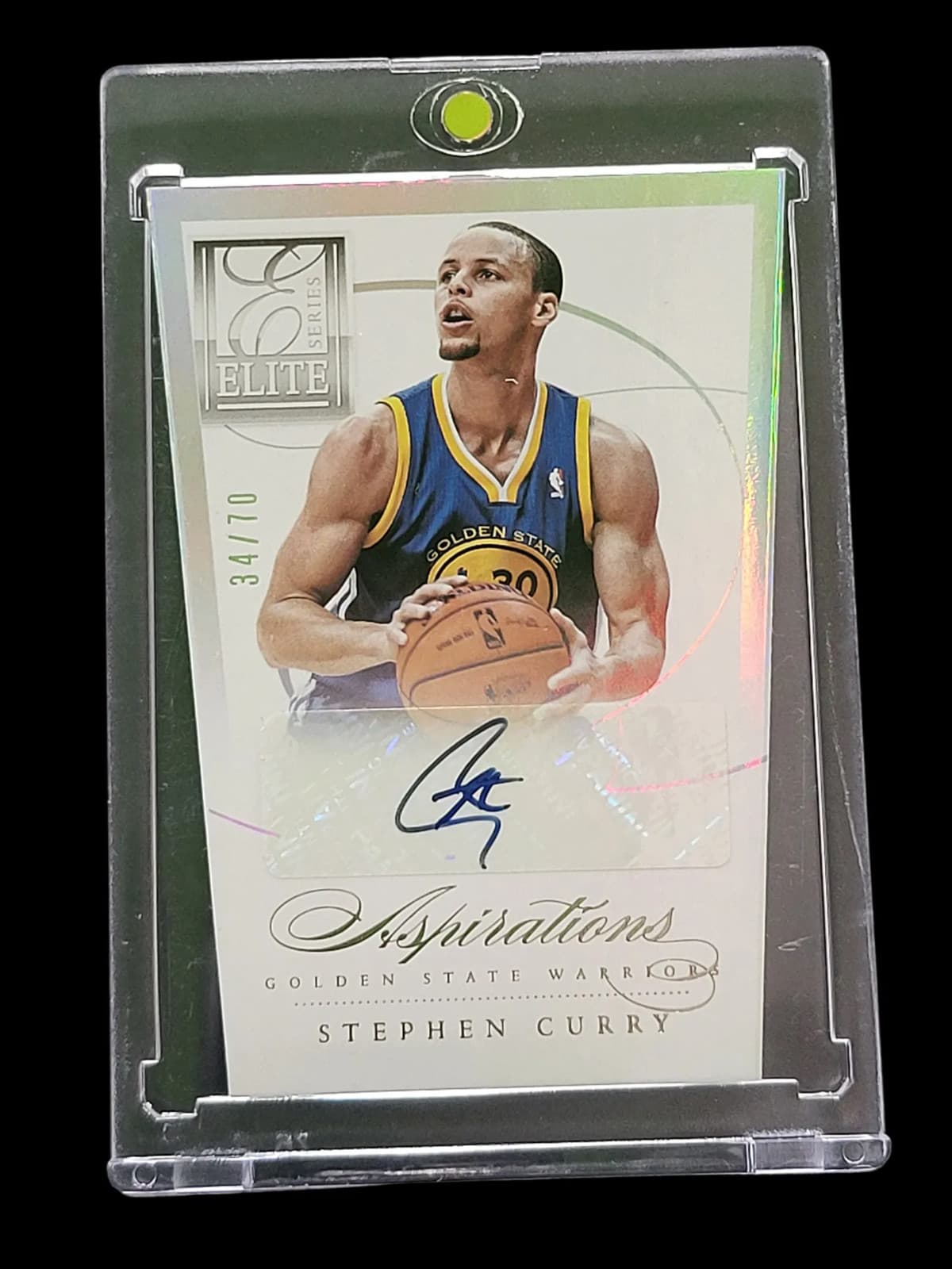 2013 Panini Elite Series Aspirations Stephen Curry #65 34/70