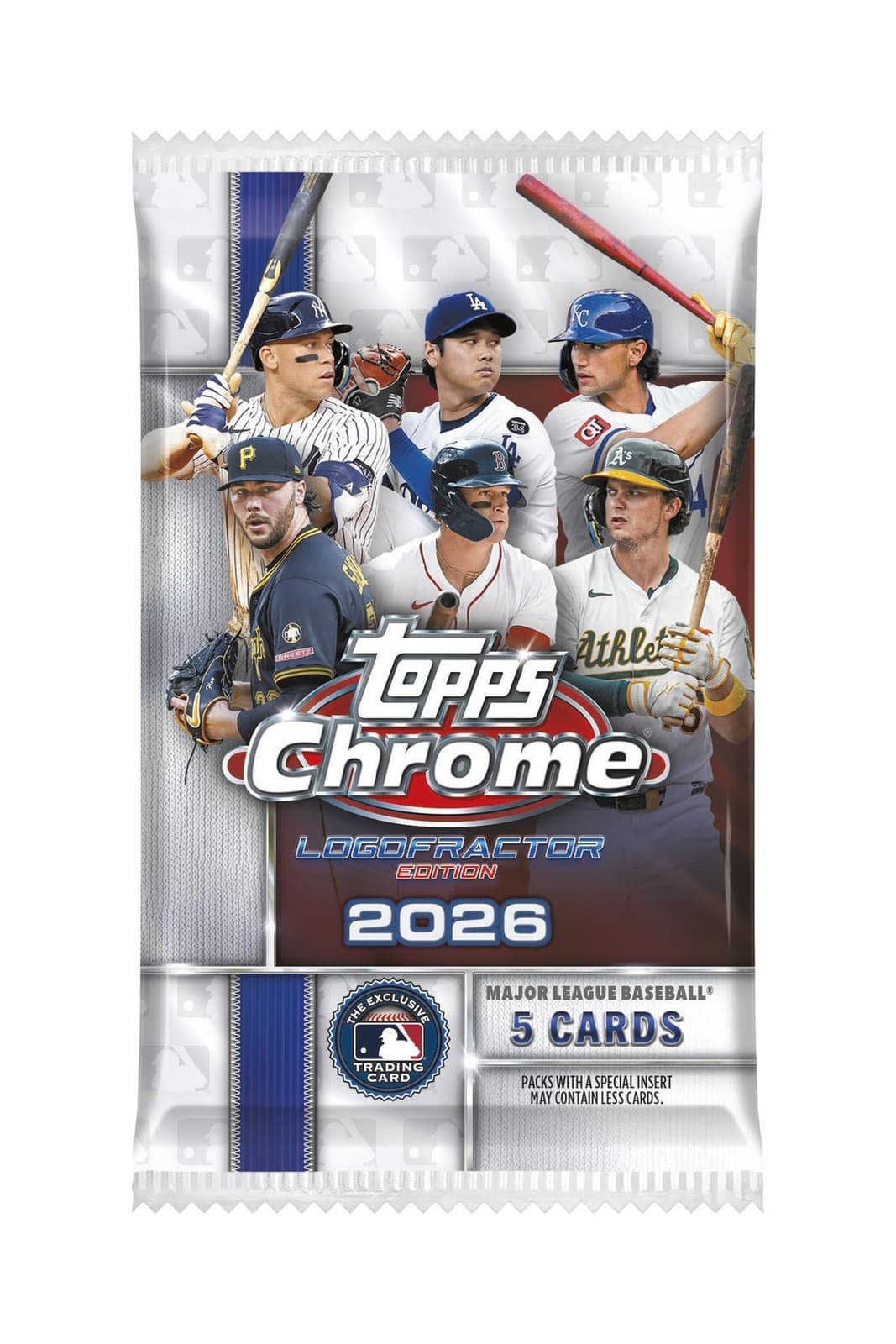 2026 Topps Chrome Baseball Logofractor Edition Pack