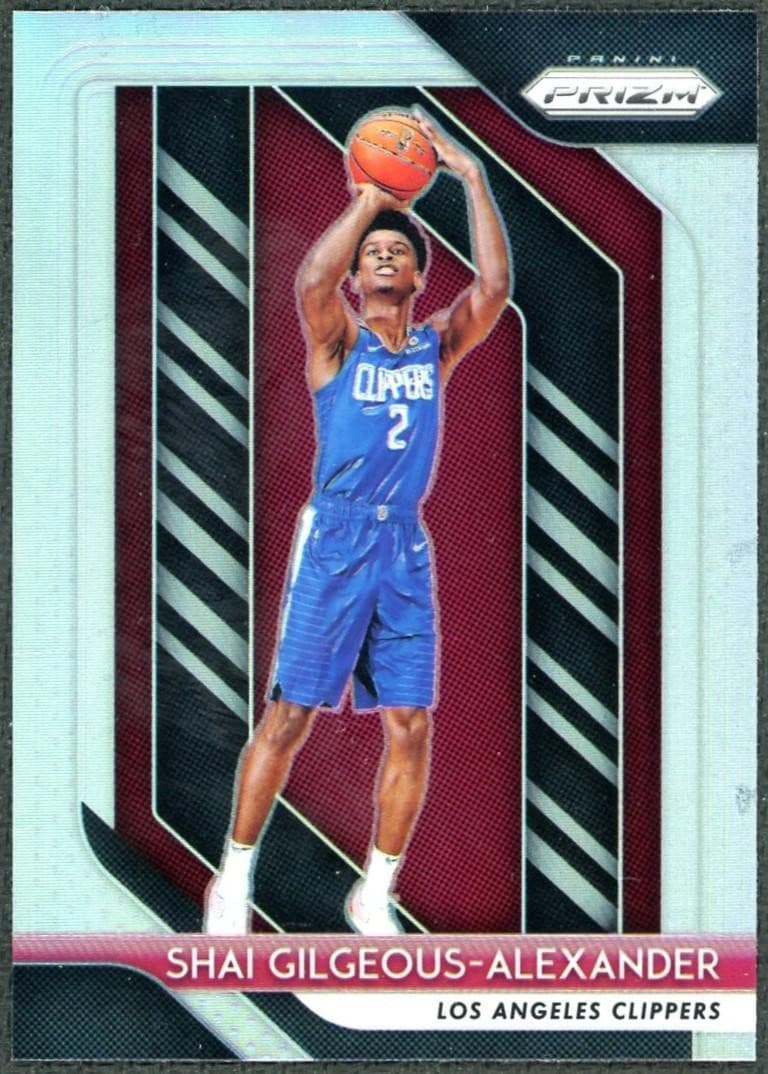 2018-19 Panini Prizm Shai Gilgeous-Alexander Rookie Silver #184 PSA 10