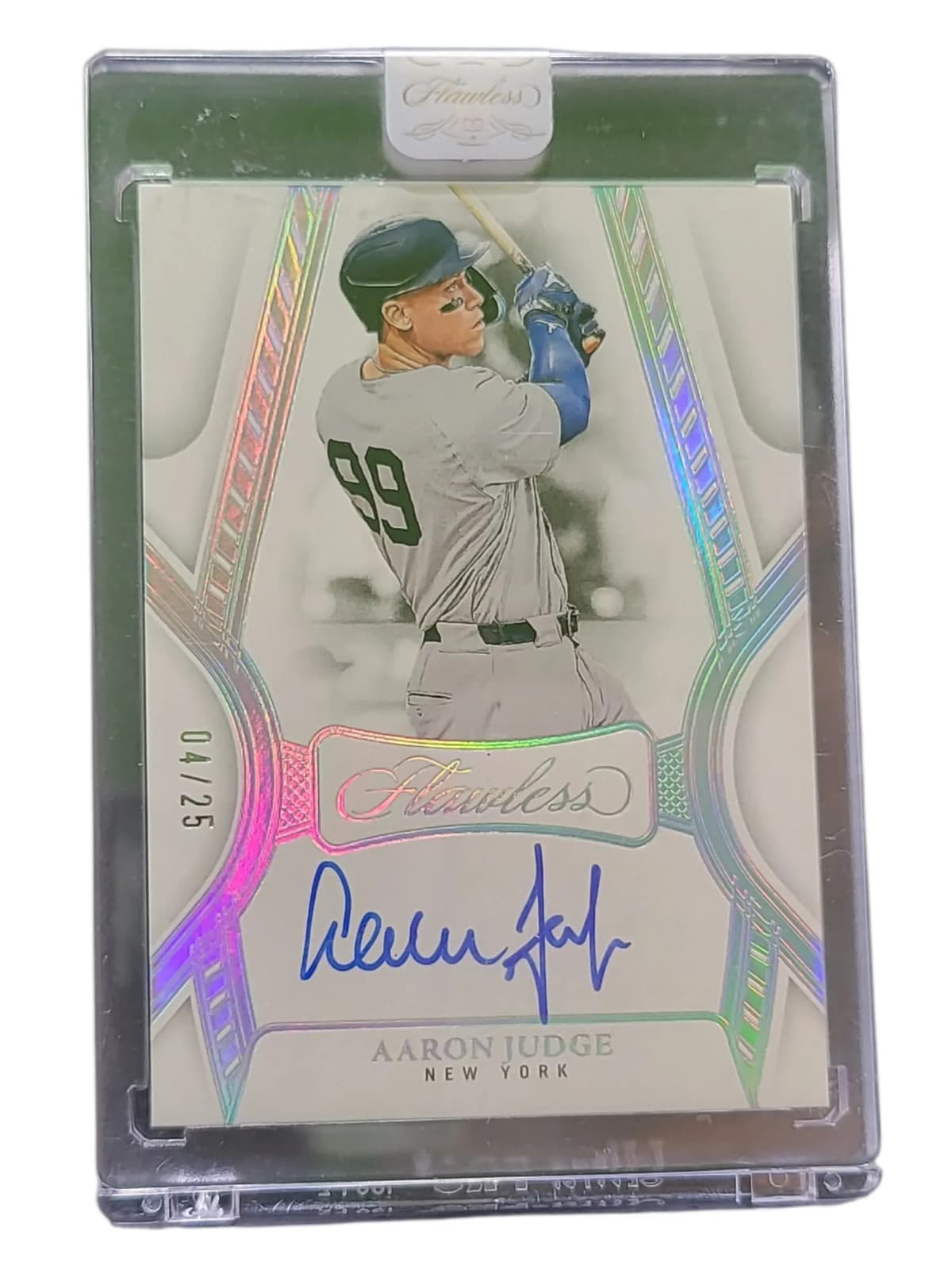 2025 Panini Flawless Aaron Judge #FA-AJ 04/25