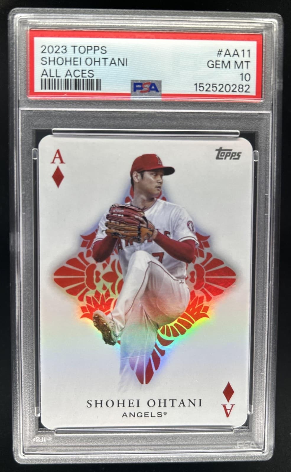 2023 Topps Shohei Ohtani All Aces #AA-11 Angels PSA 10 GEM MINT