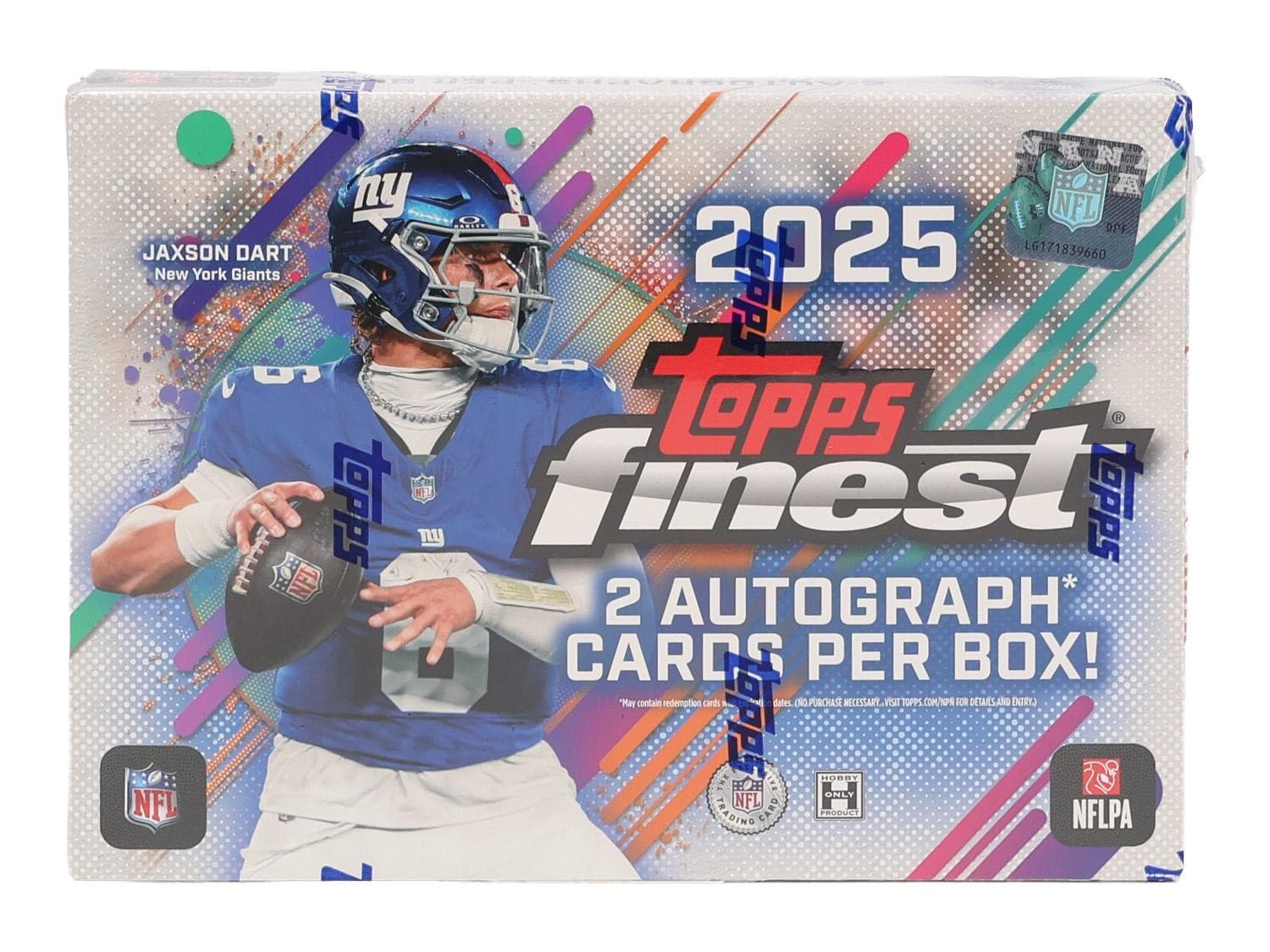 2025 TOPPS FINEST FOOTBALL HOBBY BOX