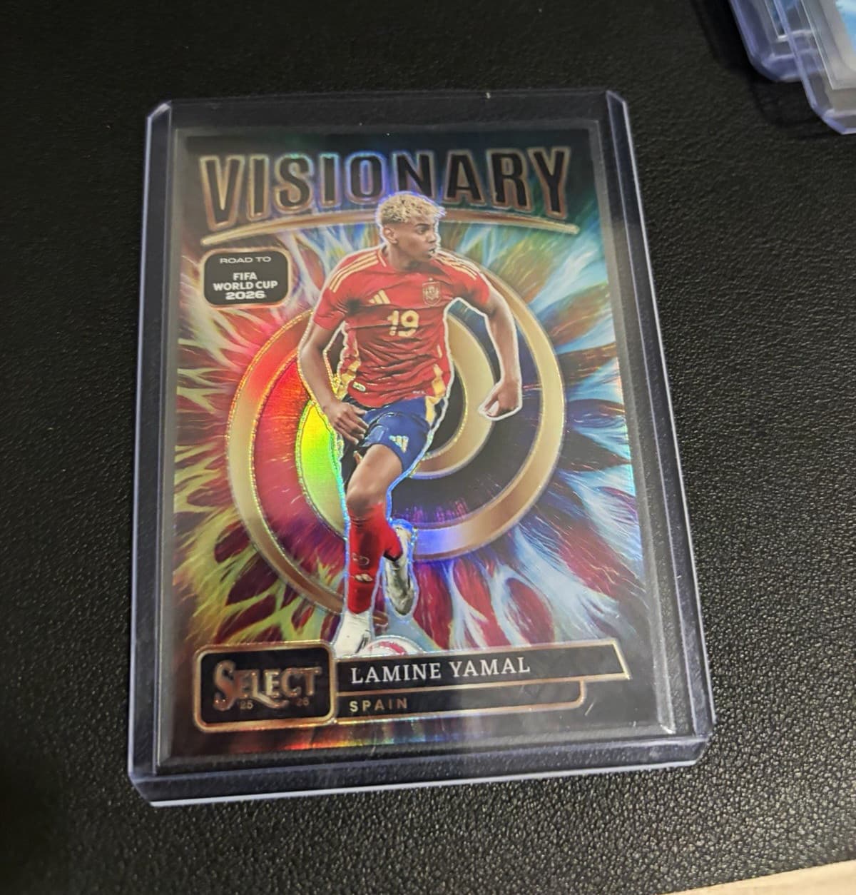 Panini 2025-26 Select Road to FIFA WC 2026 Visionary Prizm #2 Lamine Yamal ESP