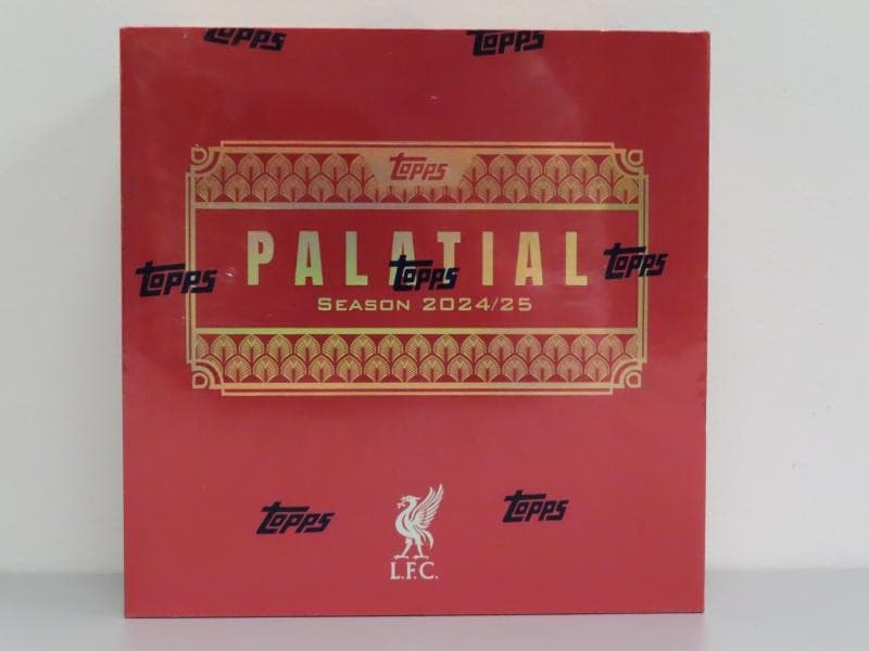 2024-25 Topps Palatial Liverpool FC Soccer Factory Sealed Hobby Box
