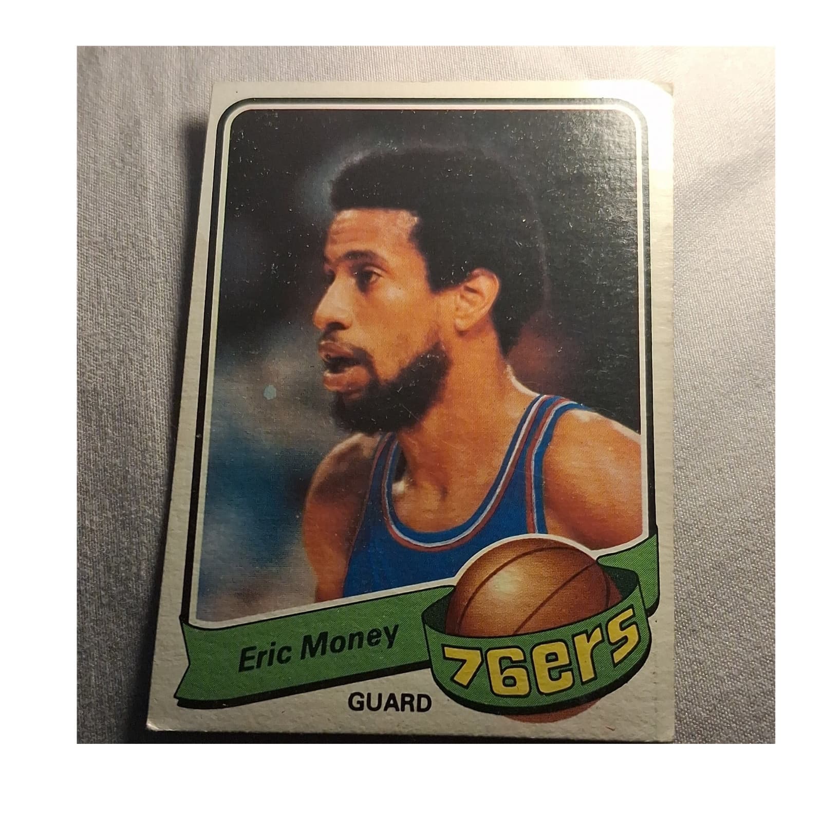 Topps 1979-80 Eric Money Philadelphia 76ers NBA Basketball Card #89