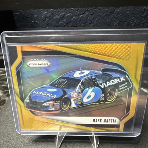 2025 Panini Prizm Racing Gold Prizm Mark Martin 2 /10 Roush Rides NASCAR