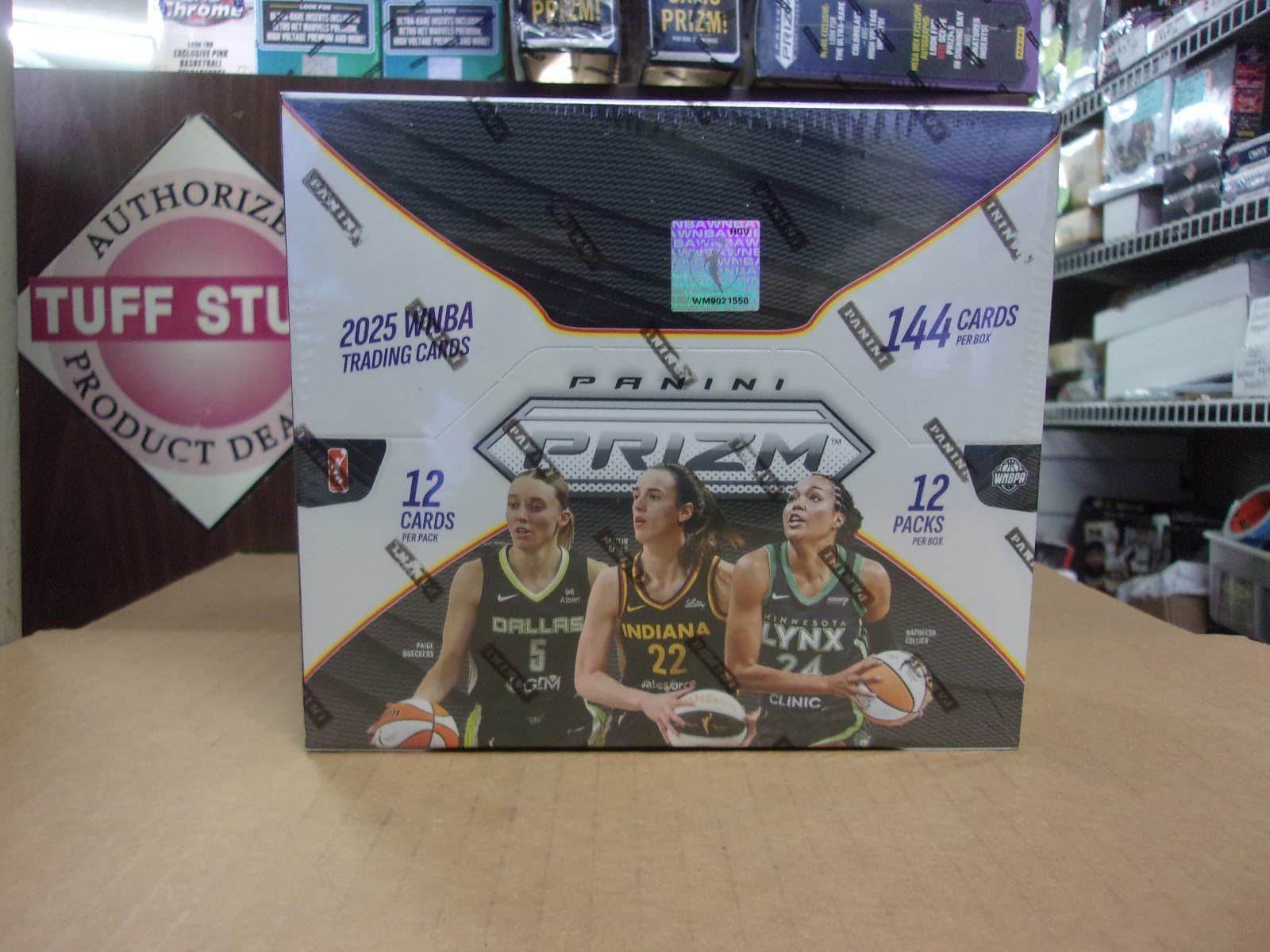 2025 PANINI PRIZM  WNBA BASKETBALL  HOBBY FACTORY  SEALED BOX (2 AUTO'S)