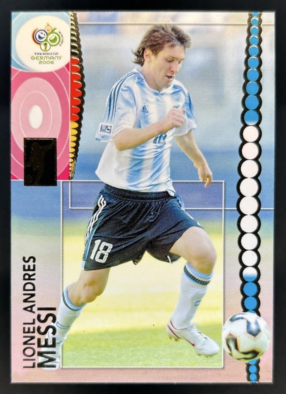 2006 Panini World Cup Lionel Messi #47 Argentina