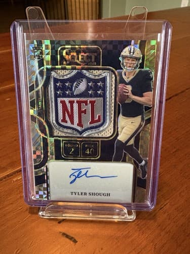 2025 Panini Select Prime Selections Tyler Shough #PSS-TSH 1/1 Shield Saints rpa