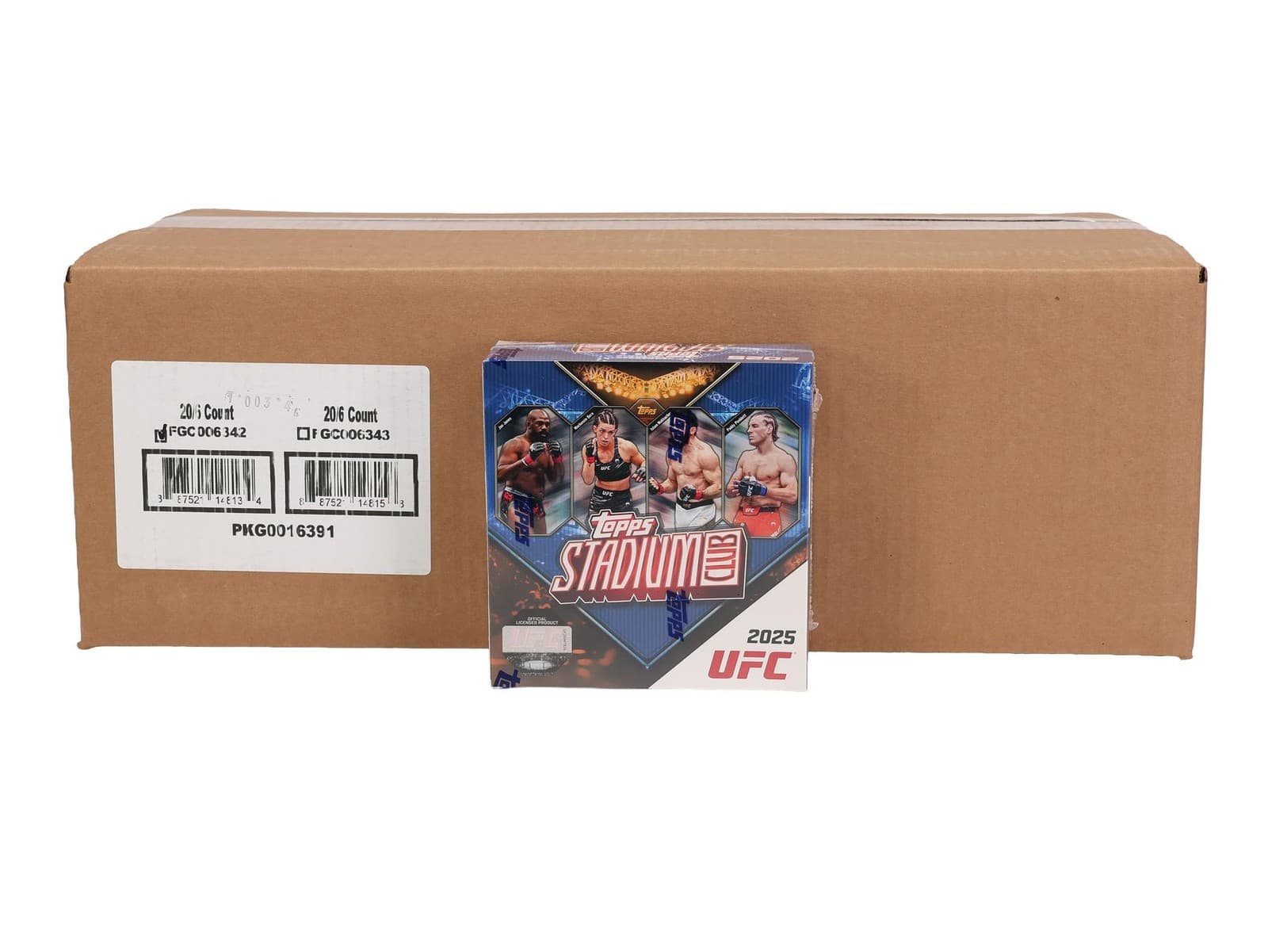 2025 Topps Stadium Club Ufc Mega 20-Box Case