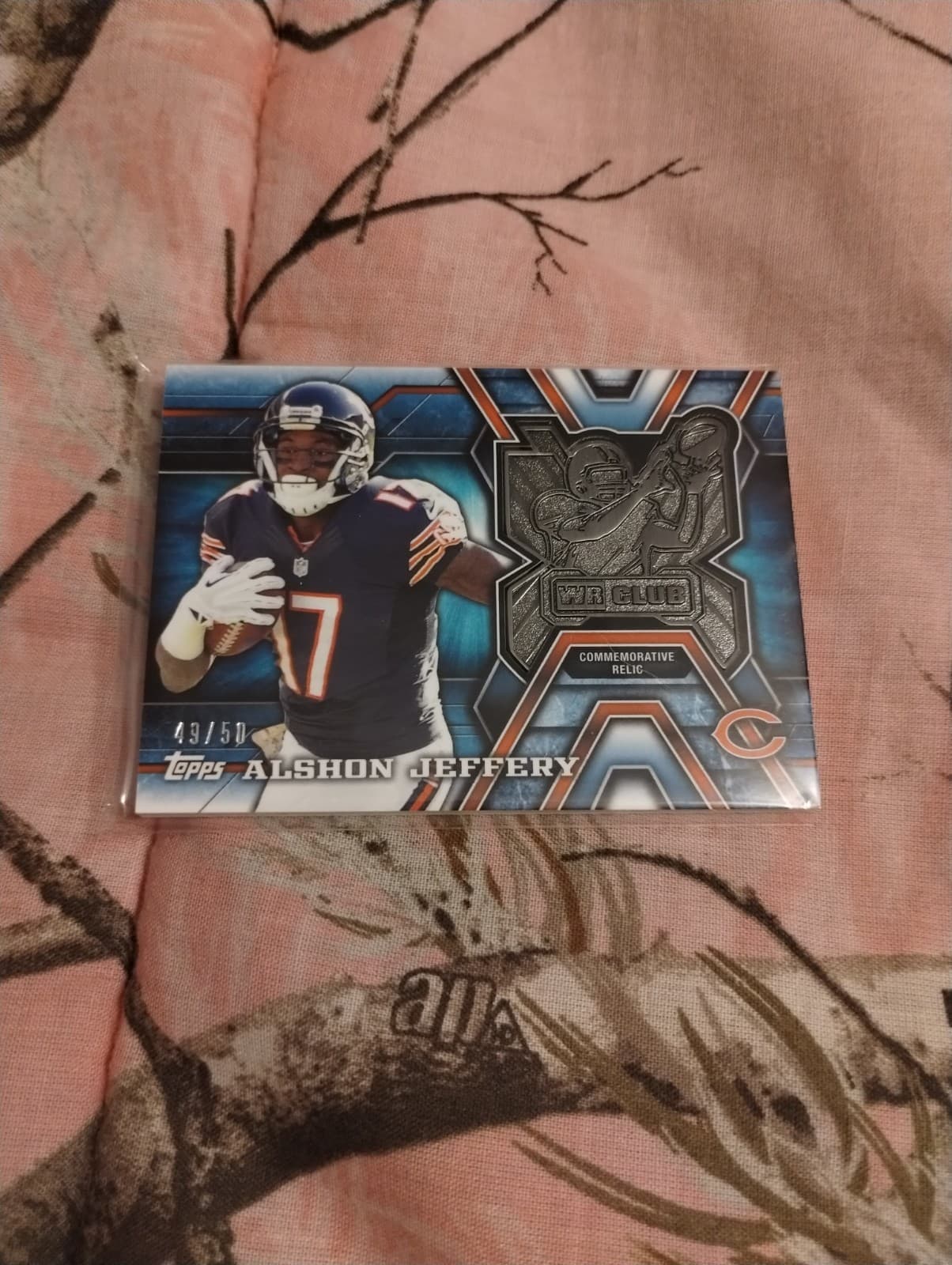 Alshon Jeffery 2014 Topps Football Commemorative Relic Numbered 49/50
