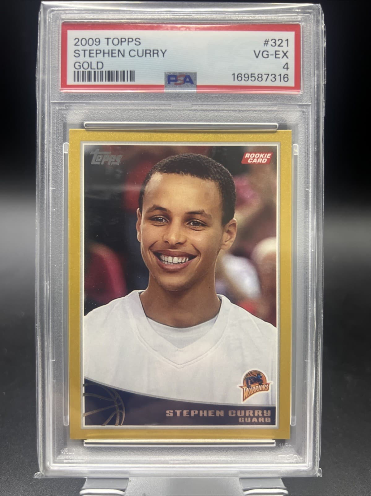 2009-10 Topps - Stephen Curry #321 Gold /2009 (RC)