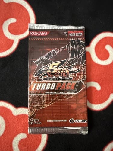 Yu-Gi-Oh Turbo Pack 6 Factory Sealed Konami Official American English New