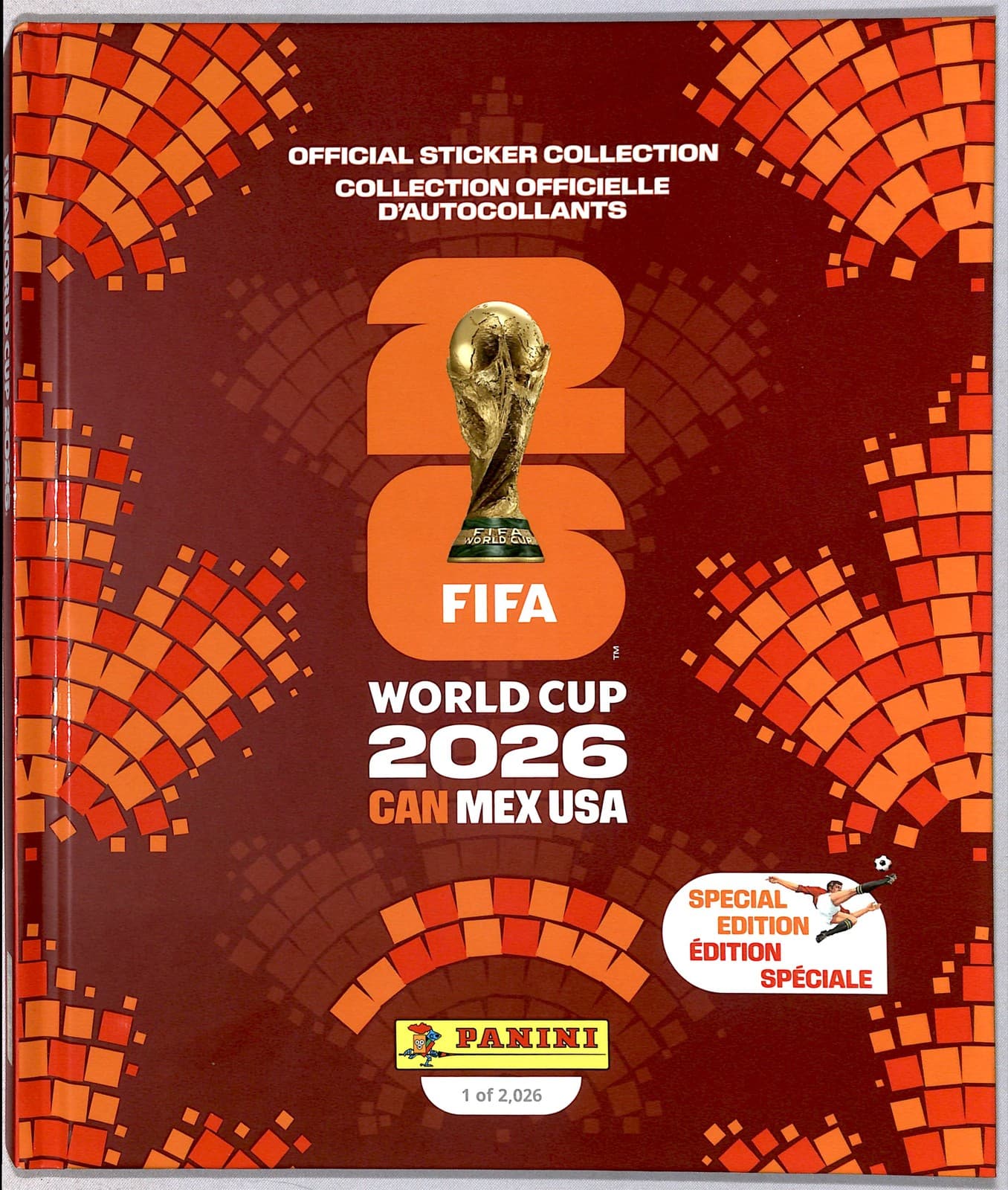 Limited Edition Hardcover Album 2026 Panini FIFA World Cup Stickers Canada #NNO