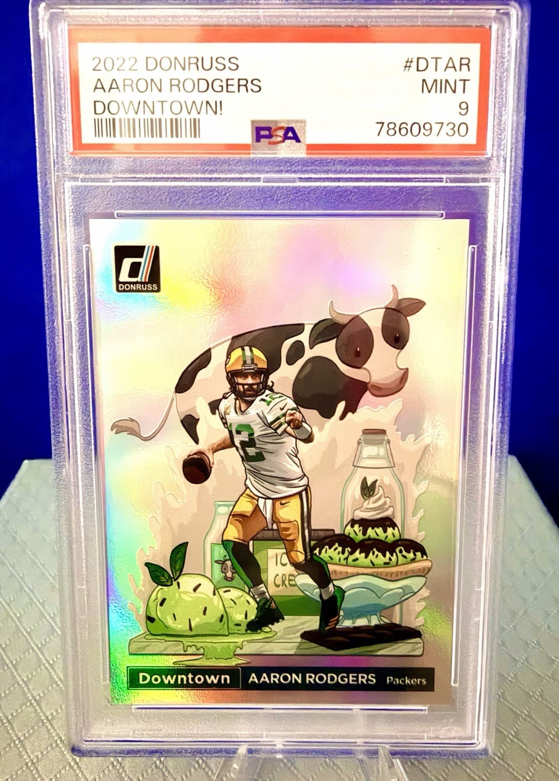 2022 Panini Donruss - Downtown! Aaron Rodgers #DT-AR