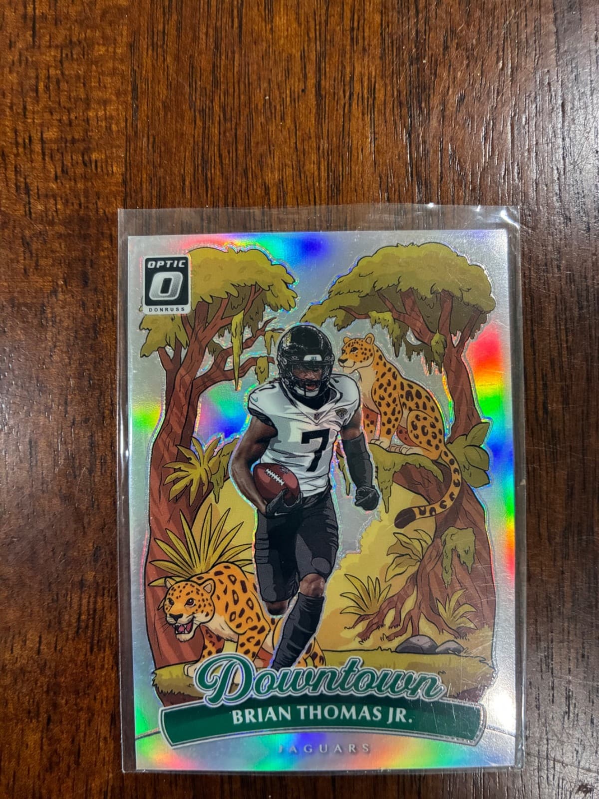 2025 Panini Donruss Optic - Downtown Brian Thomas Jr. #2