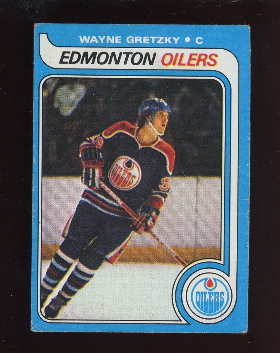 1979-80 Topps Hockey #18 Wayne Gretzky Edmonton Oilers RC Rookie HOF