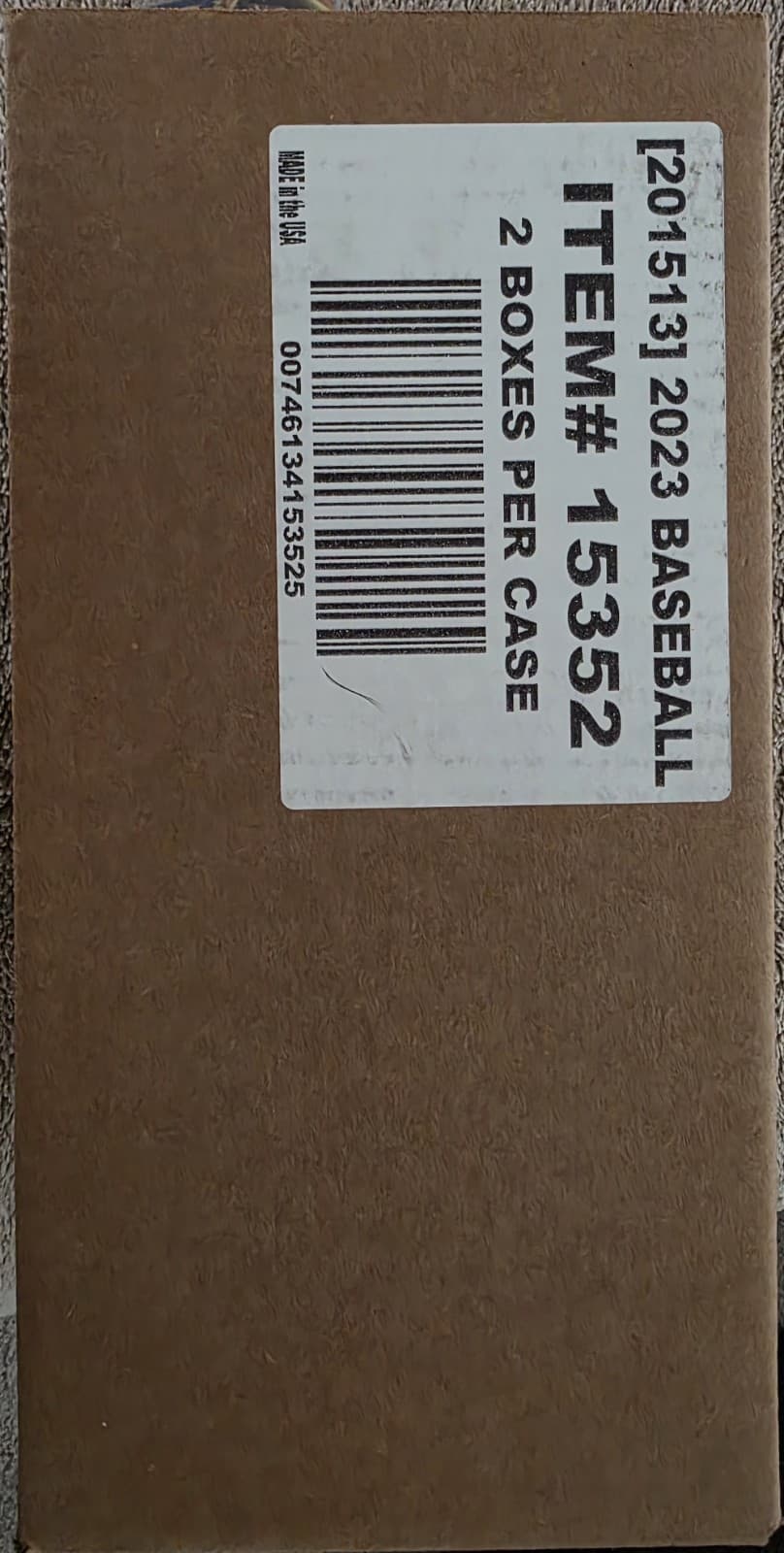 2023 PANINI FLAWLESS BASEBALL 2 HOBBY CASES FACTORY SEALED. 