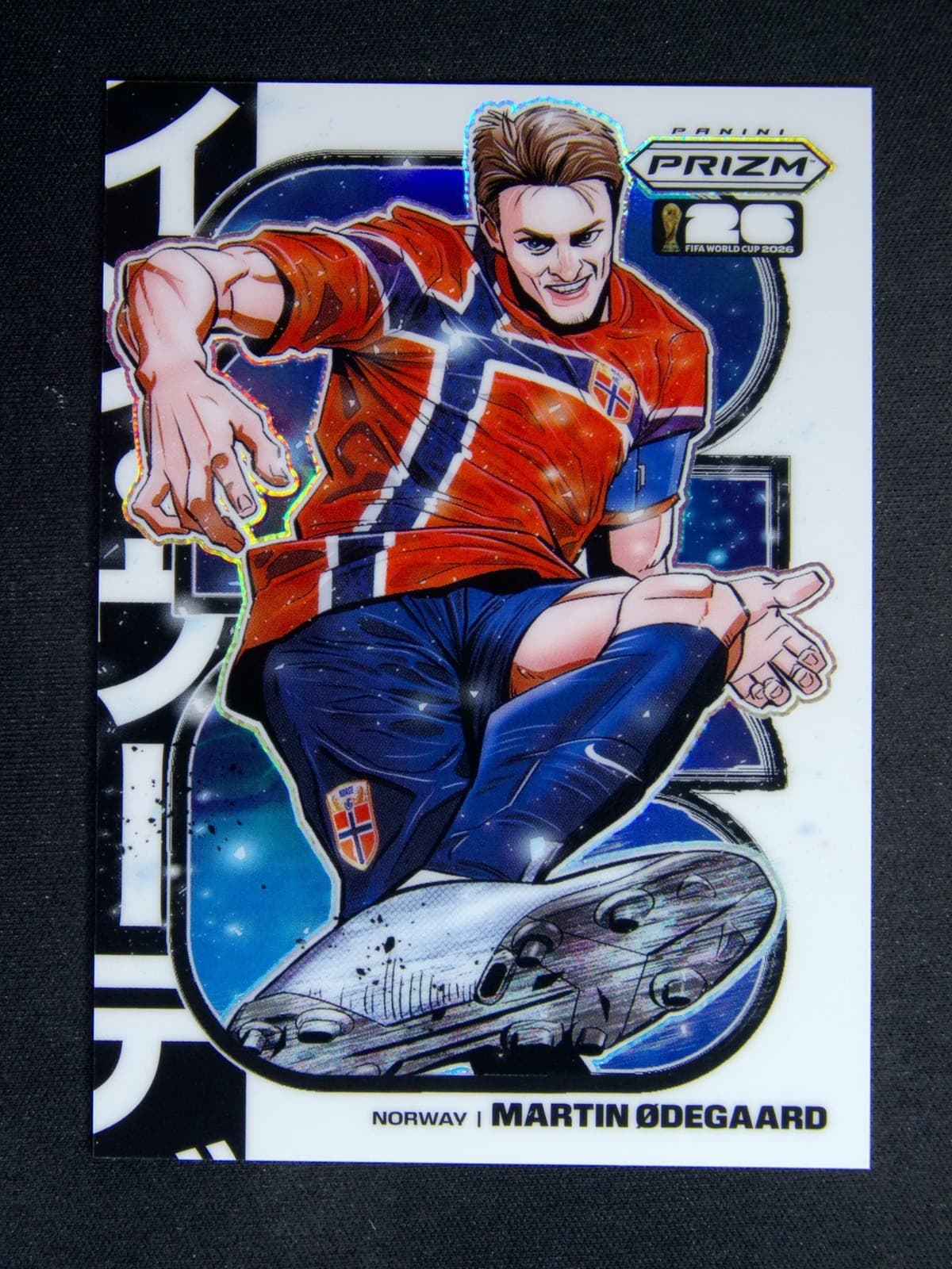 2026 Panini Prizm FIFA World Cup Martin Odegaard #20 Manga Case Hit SSP -xm02
