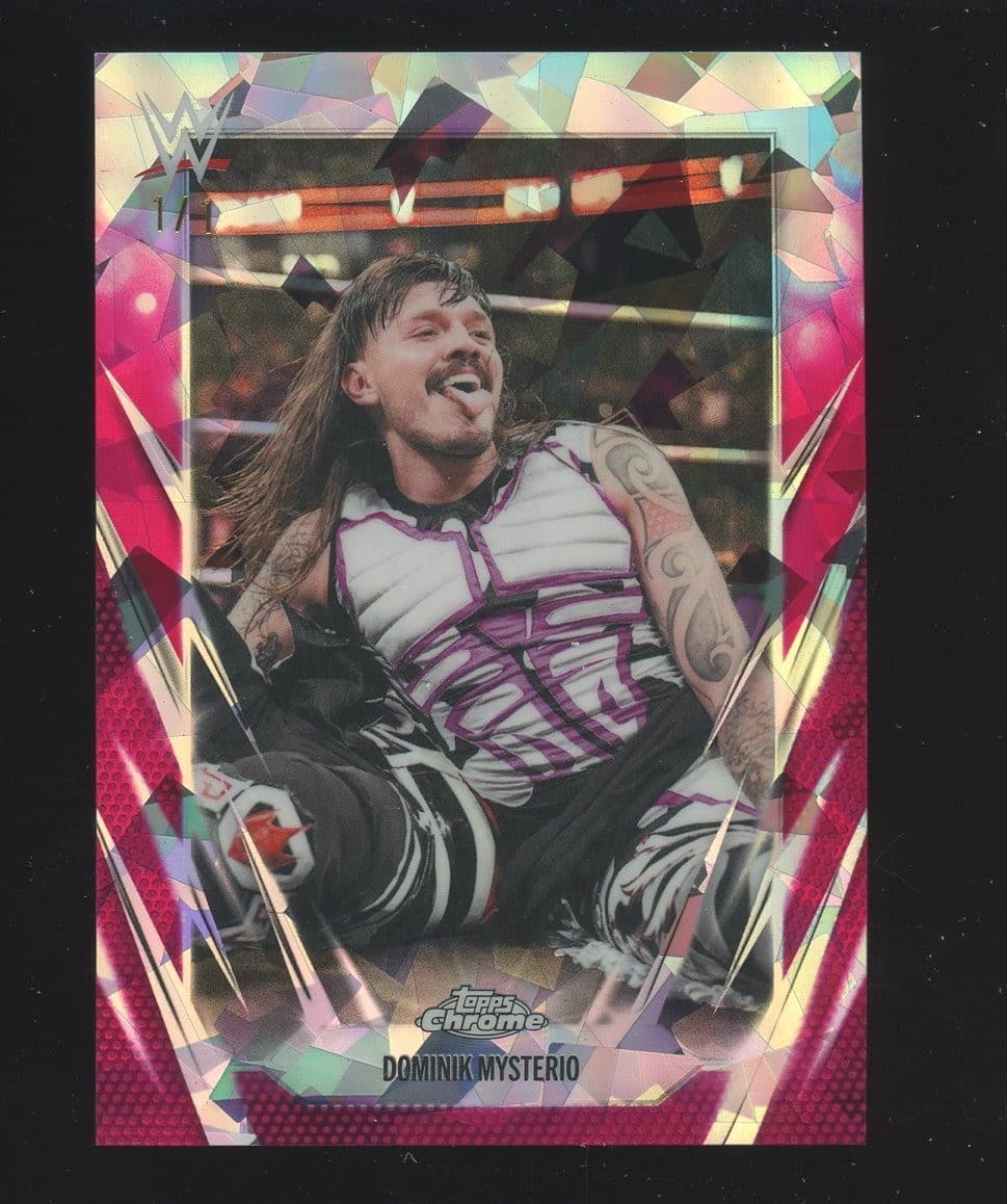 2026 Topps Chrome WWE Padparadsha Refractor Dominik Mysterio 1/1