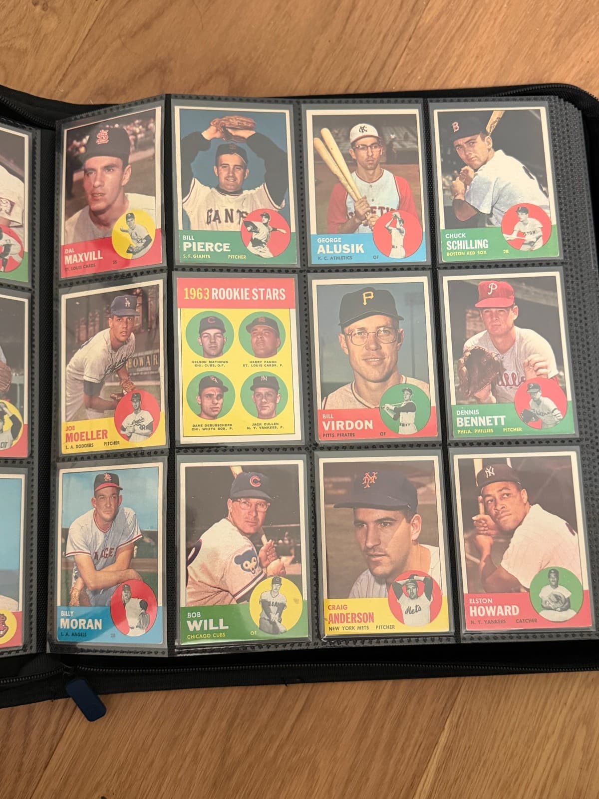 1963 Topps Baseball Near Complete Set (547/576) w/Stars ,RC's,HOF,High Numbers