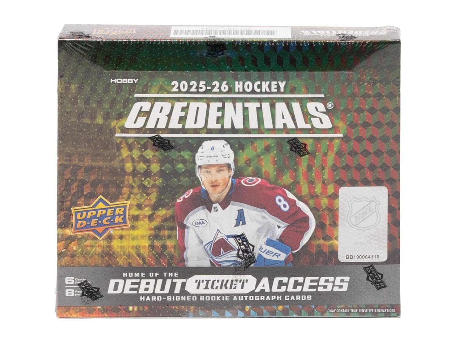 2025/26 UPPER DECK CREDENTIALS HOCKEY HOBBY BOX